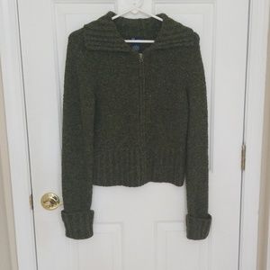 Zip-up sweater